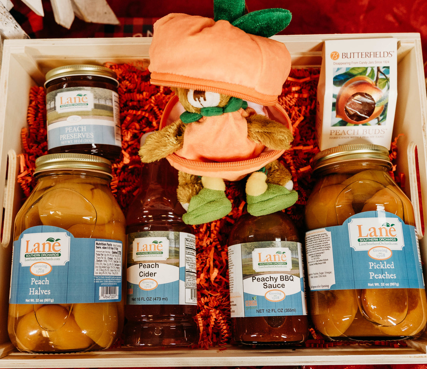 Perfectly Peachy Gift Basket